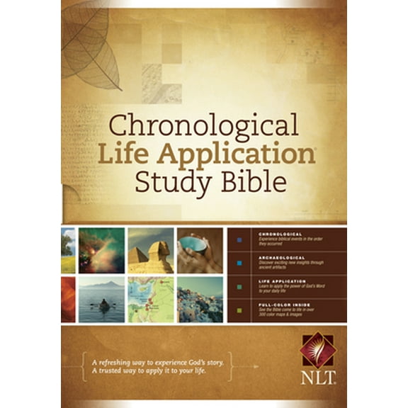 Pre-Owned Chronological Life Application Study Bible-NLT (Hardcover) 1414339275 9781414339276