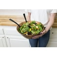 thumbnail image 5 of Better Homes & Gardens- Acacia Wood Large Angled Serving Bowl, Natural Finish, 5 of 9