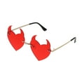 thumbnail image 4 of Baluue Heart Shaped Party Sunglasses for Adults, 1 Piece Novelty Glasses for Men, New Year Celebration Accessory, 4 of 8