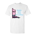 thumbnail image 1 of Bubble Gum Fixes Everything Adult DT T-Shirts Tee, 1 of 2