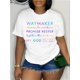 thumbnail image 1 of Women'S Regular Size Inspirational Quote T-Shirt - "Waymaker Miracle Worker Promise Keeper" Print, Comfortable Round Neck Short Sleeve Tee for Spring/Summer/Fall, Casual Wear|Inspirational, 1 of 7