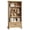 Light Brown, variant on Fnova 6-Tier Tall Storage Shelf Unit, with Drawer Farmhouse Bookcase Display for Living Room Bedroom Home Office Study