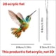 thumbnail image 3 of Fiudx Colgante de Colibrí, Decoración Interior Automotriz de Hermoso Diseño, Alivia La Fatiga Al Conducir, Realza La Estética Del Vehículo, Opciones de Estilo Personalizadas, Elegante Colgante para V, 3 of 7
