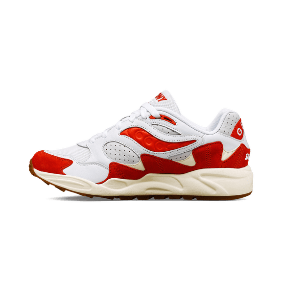 SAUCONY MENS Grid Shadow 2 "Ivy Prep White Red" S70813 2 from Stadium Goods