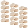 thumbnail image 4 of Miangastore Roues Modèles pour Activités Éducatives Marron Clair 30 Pcs 1.4X1.4X0.4In, 4 of 9