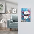 thumbnail image 2 of Zufioo Cute Underwater Axolotl Print Switch Wall Plate, Dustproof and Heat-resistant Decorative Wall Switch Cover, Suitable for Residential and Commercial Areas-Mid-size, 2 of 8