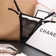 thumbnail image 1 of TrowBridge bragas transparentes para mujer, lencería Sexy, ropa interior erótica de encaje, tangas de tentación, malla hueca exótica con parte trasera en T, 1 of 4