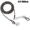 thumbnail image 2 of Dog Runner for Yard Dogs, Tie Out Cable, Dog Runners for Large Dogs, Long Dog Lead for Large Dogs, 2 of 5