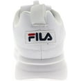 thumbnail image 7 of FILA Disruptor SE Sneakers White Navy Red Mens Athletic Shoes Size [insert size], 7 of 7
