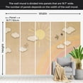 thumbnail image 3 of Kids Wallpaper Wall Mural - Aesthetic Rainbow Day, 3 of 5