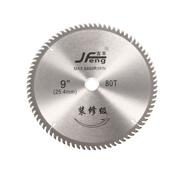 Circular Saw Blades 9 Inch 80 Tooth TCT Hard and Soft Wood Saw Blades