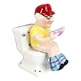 thumbnail image 4 of Reading Old Grandpa With Pants Down On Toilet Seat Salt And Pepper Shakers Set, 4 of 10