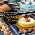 thumbnail image 2 of O'Creme 16" Gold Cake Board Drum, Pack of 10, 1/4" Thick Foil-Wrapped Round Cake Board for Cake Display, Decorating, Transport, and Presentation, 2 of 8
