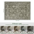 thumbnail image 5 of 6'x9' Area Rugs for Living Room, Washable Large Vintage Boho Non Slip Rug- Oriental Traditional Farmhouse Carpet for Bedrooms, Dining Room, Home Office, Laundry Room., 5 of 12