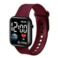 thumbnail image 1 of Kids Sports Watch Luminous Precise Silicone LED Digital Display Wristwatch for Fitness, 1 of 10