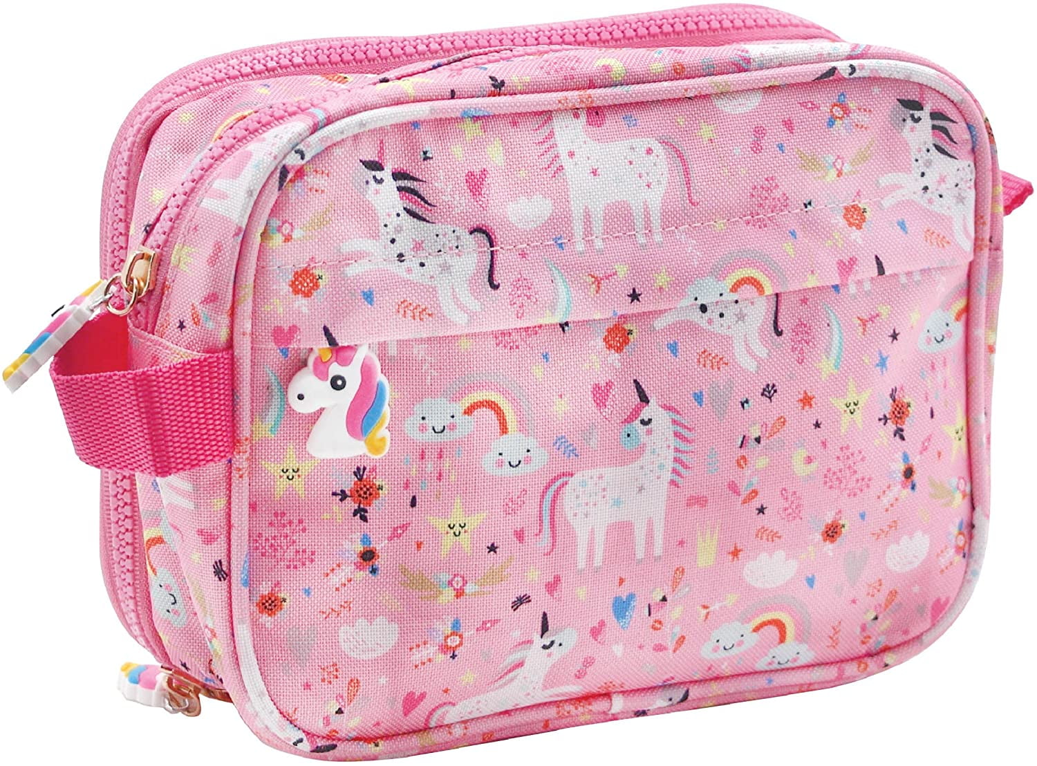 OMG ORGANIZE MY GEAR 3 ZIP MultiPurpose Pencil Pen School Supplies