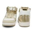 thumbnail image 6 of Victoria Girls Tiempo High-Top Sneaker, Platino,12 M US, 6 of 7