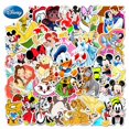thumbnail image 2 of Disney Anime Sticker Stitch Mickey Mouse Snow White Luggage Piano Car Bike Graffiti Sticker Waterproof Stickers Toy GiftsChina Gong Bohan LED, 2 of 2