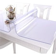 thumbnail image 2 of Yangxue002 Protège-Table en PVC Transparent 30 x 48 Pouces 1.5mm d'Épaisseur, Imperméable et Antidérapant, 2 of 8