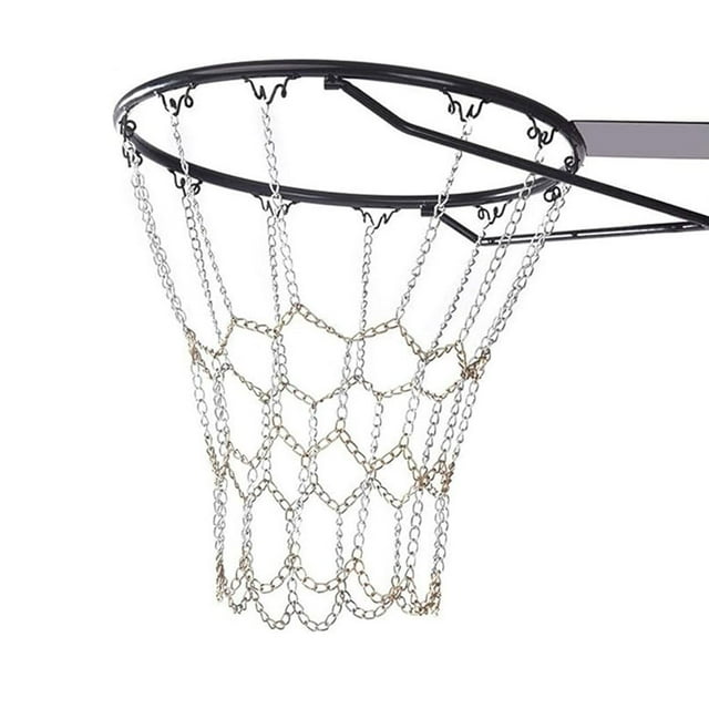 VONKY Durable Standard Galvanized Steel Chain Basketball Net Indoor/Outdoor Basketball Target Net Classic