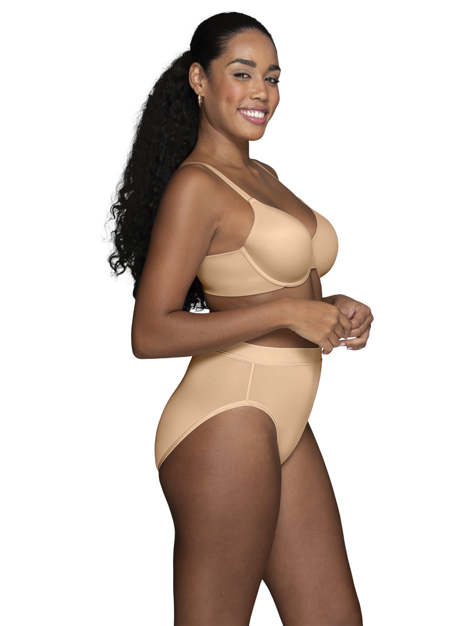 Women's Underwire Bra - Back and Side Smoothing, Full Coverage T-Shirt Bra, Style 3476326