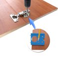 thumbnail image 4 of Jig pour Trou de Charnière, Positionneur de Porte de Perceuse 35mm Pince Guide de Perceuse Guide de Perceuse à Main, Jigs, 4 of 8