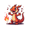 thumbnail image 3 of Cartoon Dragon Stickers, Waterproof Dragon Sticker for Water Bottle Laptop Phone Cases Planner Skateboard Luggage Helmet Party Favor Decor, Ideal for Adults Teens Teacher Rewards, 3 of 8