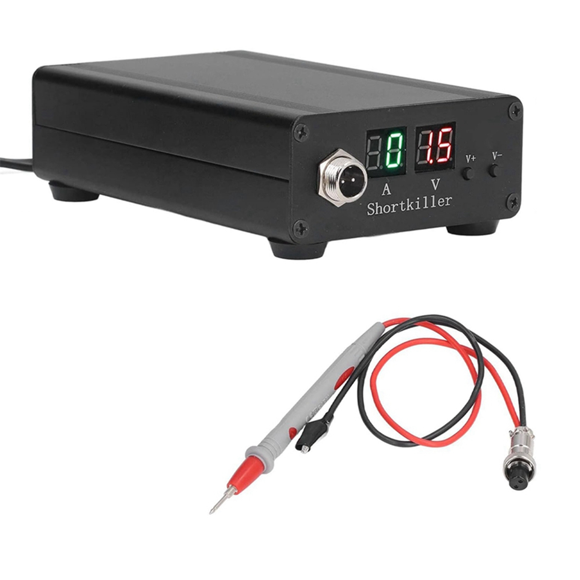 Zh & Art Mobile Phone Short Circuit Detector Repair Tool US Plug IOS Android