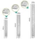 thumbnail image 2 of PCS Stainless Steel Ruler 15cm 20cm 30cm Metal Ruler Size Double Sided Durable Rustproof Carpenter Ruler for Students Engineers Architects Teachers De, 2 of 5