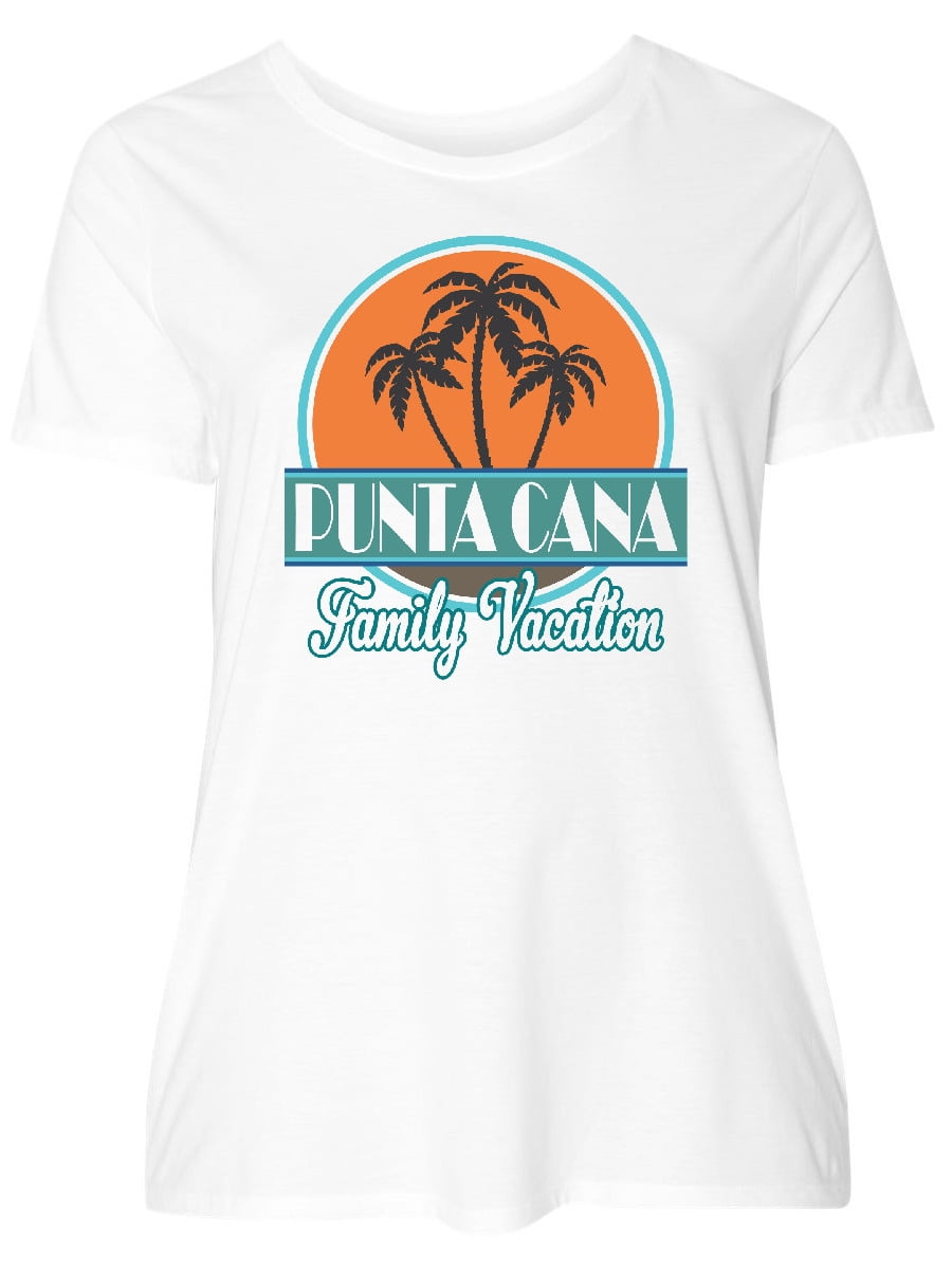 INKtastic - Punta Cana Family Vacation Matching Women's Plus Size T ...