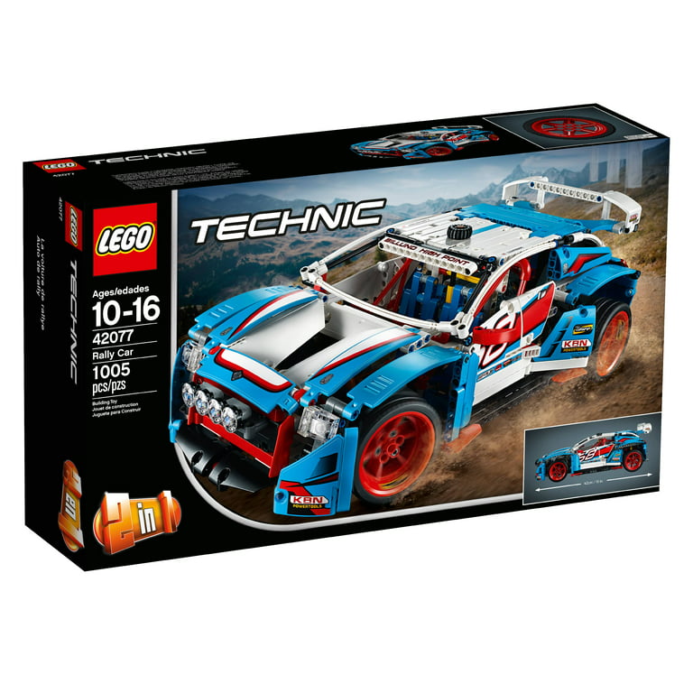 peddling ribben Brød LEGO Technic Rally Car 42077 Building Set (1,005 Pieces) - Walmart.com