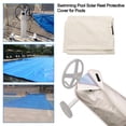 thumbnail image 4 of Youkk Winter Cover For wimming Pool olar Not Included  - Reel Reel Beige L, 4 of 6