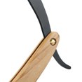 thumbnail image 2 of 1PC Traditional Manual Shaver Professional Straight Edge Stainless Steel Sharp Barber Razor Folding Shaving Knife, 2 of 8
