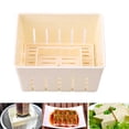 thumbnail image 2 of Bearachild Fabricante de tofu, encimera de cocina, molde de prensa de frijoles hecho a mano Manual, caja reutilizable, caja de utensilios de Cocina y Comedor, 2 of 6