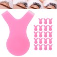 thumbnail image 1 of Fugacal Cepillo para levantamiento de pestaas, práctico cepillo para pestaas fácil de permanente en forma de Y con 2 cabezales diferentes para mujeres para maquillaje Fugacal No se aplica, 1 of 6