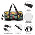 thumbnail image 4 of Vsdgher Angry Shark Pattern 45L Foldable Duffel Bag, Sports Gym Bag,Overnight Bag, Portable Weekender Bag for Airplanes, 4 of 6