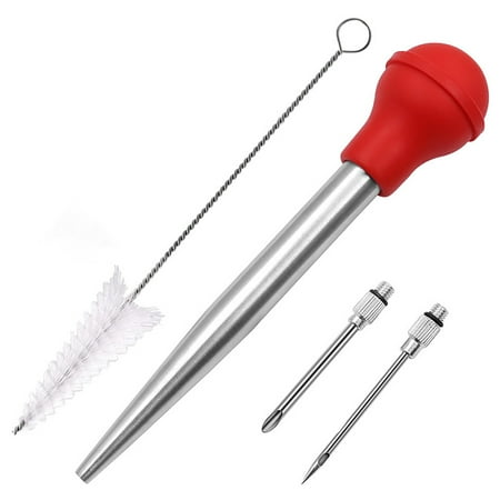 

MEIDELI Turkey Flavour Needle Spread Sauce Comfortable Grip Wear-resistant Turkey Baster Meat Sauces Syringe
