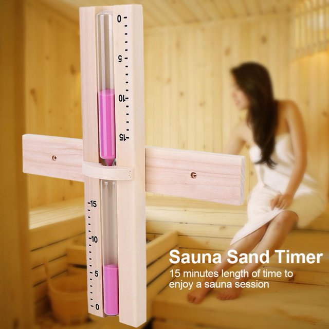 Reloj de Arena Reloj de Arena Reloj de Arena 15 Minutos Rosa para Sala de Sauna ANGGREK Otros
