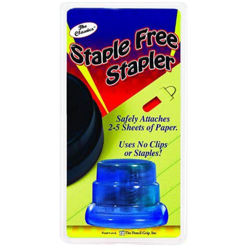 The Pencil Grip Staple Free Stapler, Pack of 3