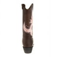 thumbnail image 4 of Kensie Girl Zip-up Low Heel Faux Leather Cowgirl Boots, 4 of 8