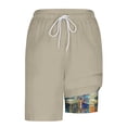 thumbnail image 7 of NTACZA Board Men's Shorts Mesh Liner Board Shorts Quick Dry Stretch Mens Swim Trunks S, 7 of 7