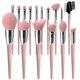 thumbnail image 1 of 16Pcs ULTRA SOFT Labeled Pro Makeup Brushes Set with Foundations Powder Blush Concealer Blending Eyeshadow Contour Brush (16Pcs Elegant Pink), 1 of 4