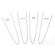 thumbnail image 1 of Alambre para soldar, joyas de plata surtidas, 4 tipos, Easy Soft, 20 GA, 1 of 9