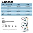 thumbnail image 6 of Fotbe Men's Turtles And Corals Print Men's Sleeveless Muscle Tank Tops Casual T-Shirts for Gym Workout Beach-3X-Large, 6 of 8