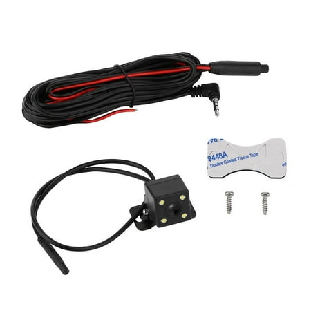 "No Prof For Sale" Wide Angle 170 Degree Block Type 3.5MM Recorder Waterproof Night Vision Car Rear View Camera Reverse Parking Assistance