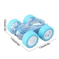 thumbnail image 3 of syligr Double-Sided Friction Powered Vehicles Flips Shockproof Inertia Cars Toy,Stunt Flip Inertia,Toddlers Powered Pull Back Toys Vehicle 360 Rotation, Gifts for 3 4 5 6 7 8 Year Old Boy, 3 of 6