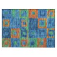 thumbnail image 2 of Addison Rugs Chantille Indoor/Outdoor Transitional Geometric Denim Washable Rectangle Rug, 1'8" x 2'6", 2 of 6