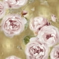 thumbnail image 2 of Lane, Joanna 12x12 White Modern Wood Framed Museum Art Print Titled - Roses on Gold II, 2 of 4