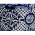 thumbnail image 2 of Small-Sized Cocucho Mexican Colors Talavera Ceramic Garden Pot, 2 of 2