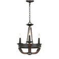 thumbnail image 4 of Safavieh Lucero 17.5-Inch Dia. Adjustable Chandelier, Black, 4 of 5